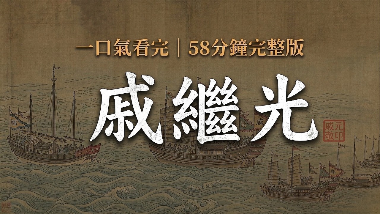 降维打击！戚继光如何用“草台班子”练出东方最强职业军队？