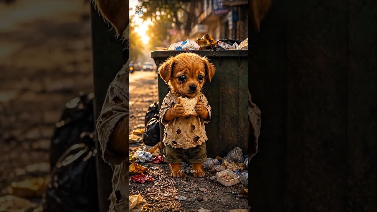 This puppy's mom is no more now #animahal